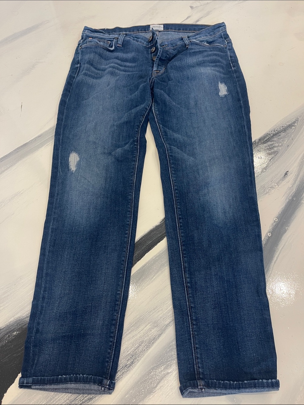 Hudson Jeans Women's Medium Blue Straight Jeans